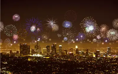 new year in  los angeles