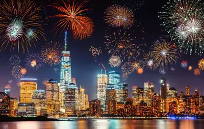 new year in  new york