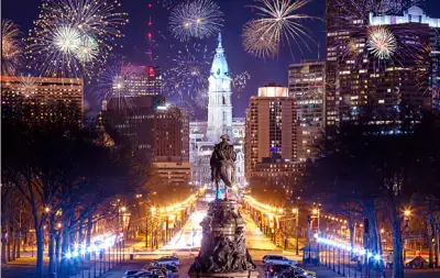 new year in  philadelphia