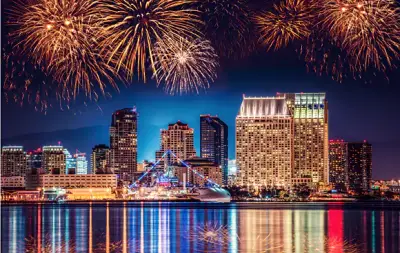new year in  san diego